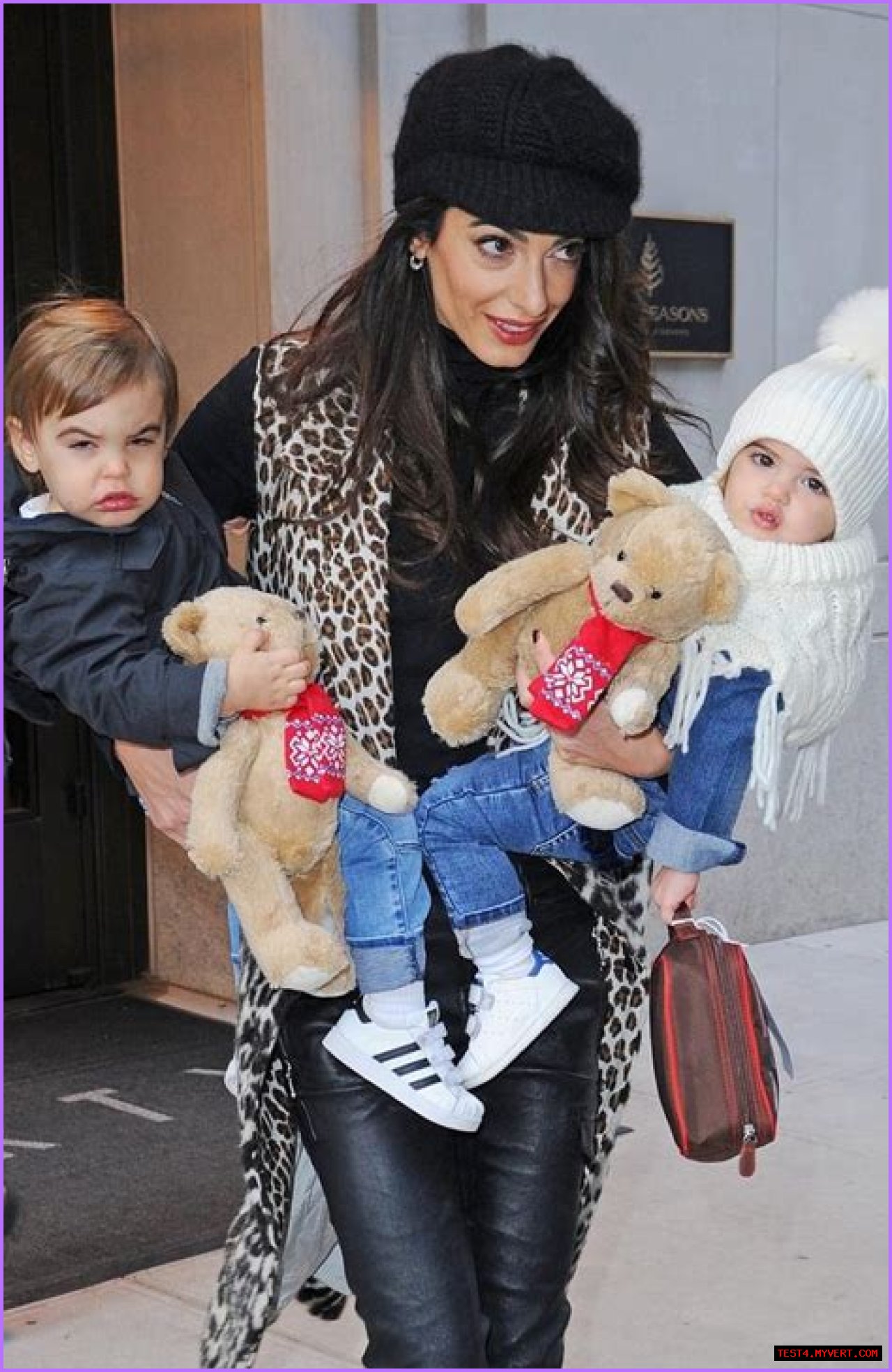 Captivating Moments: Pictures Of George Clooney's Twins Today
