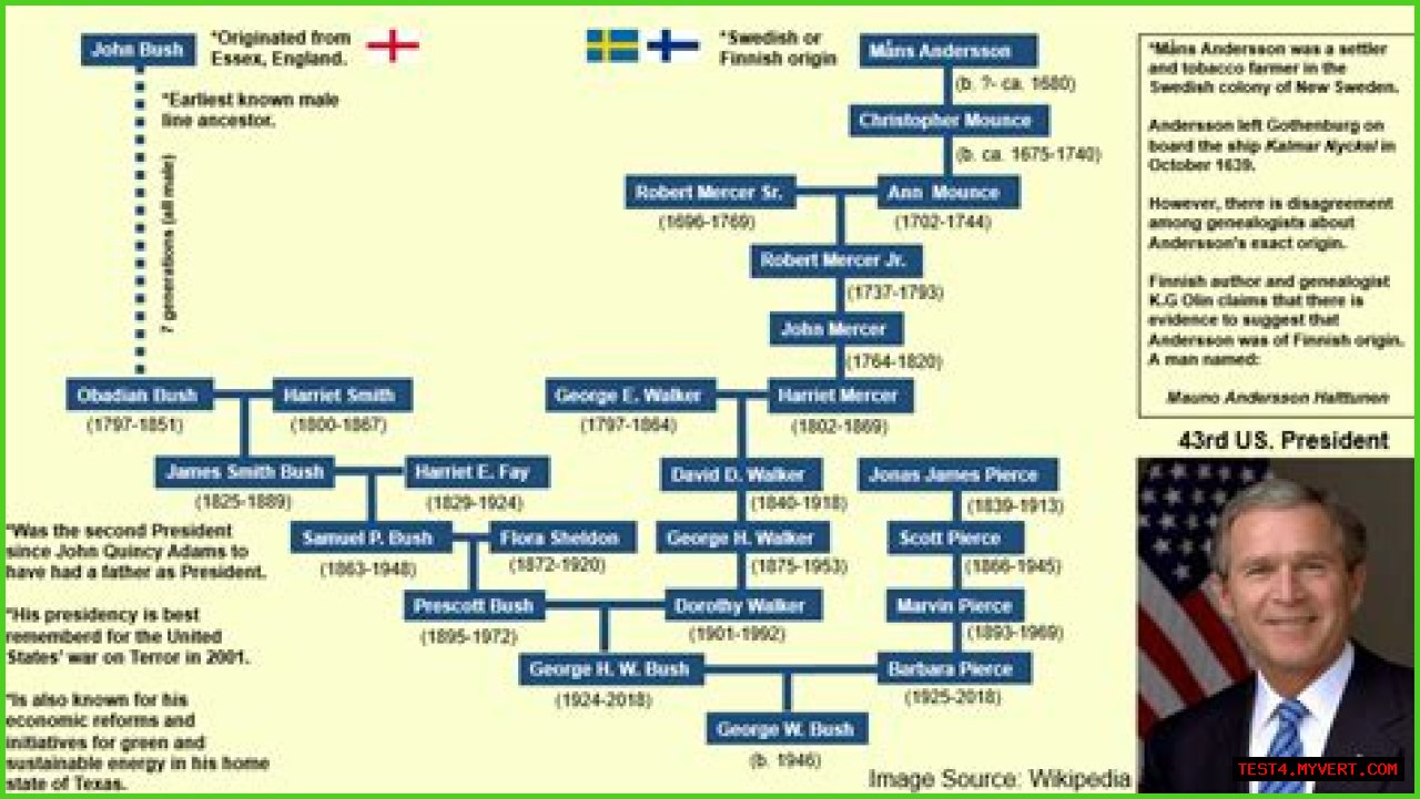 Exploring The George W. Bush Family Tree: A Comprehensive Guide