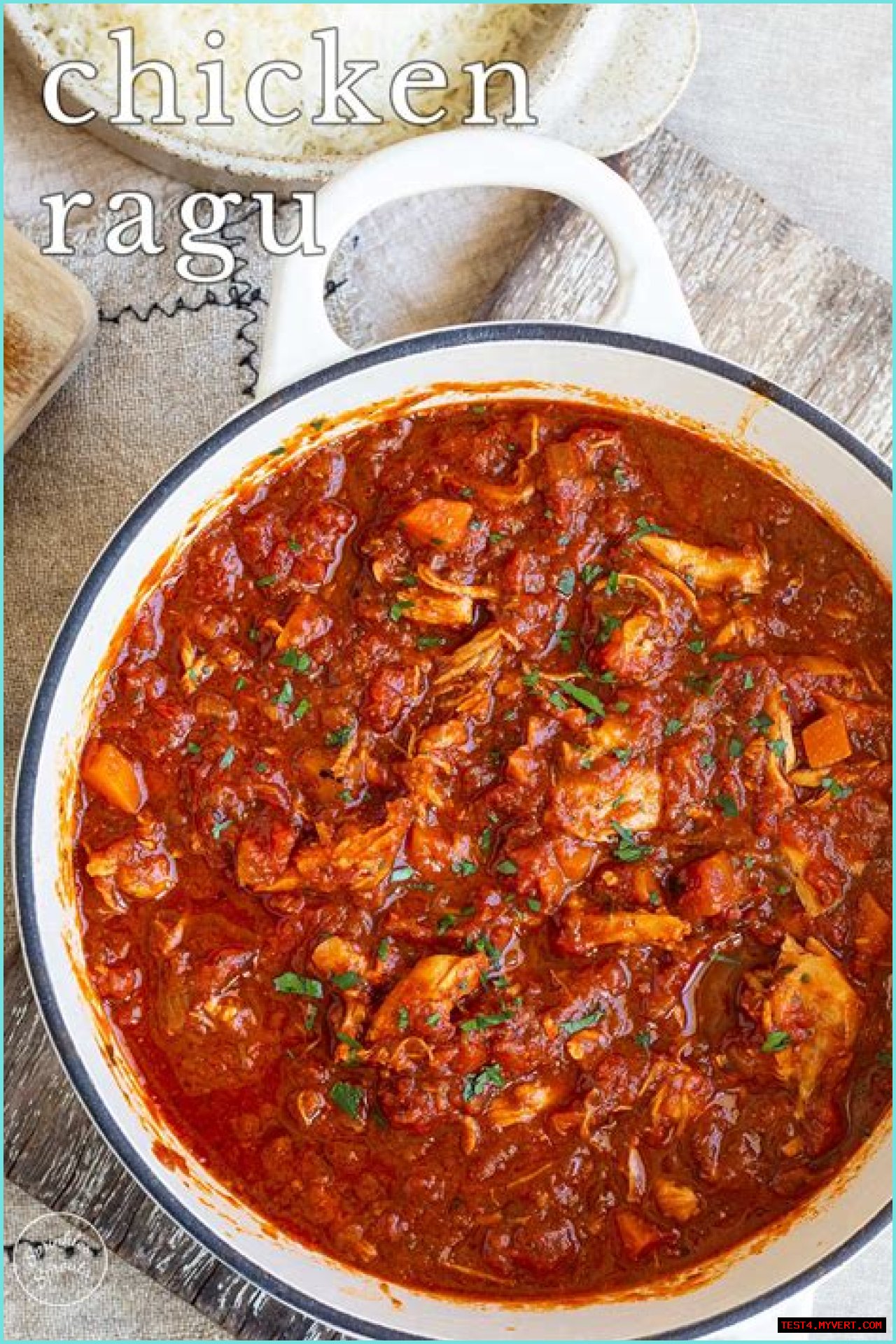 Indulgent Flavors Of Chicken Ragu A La King